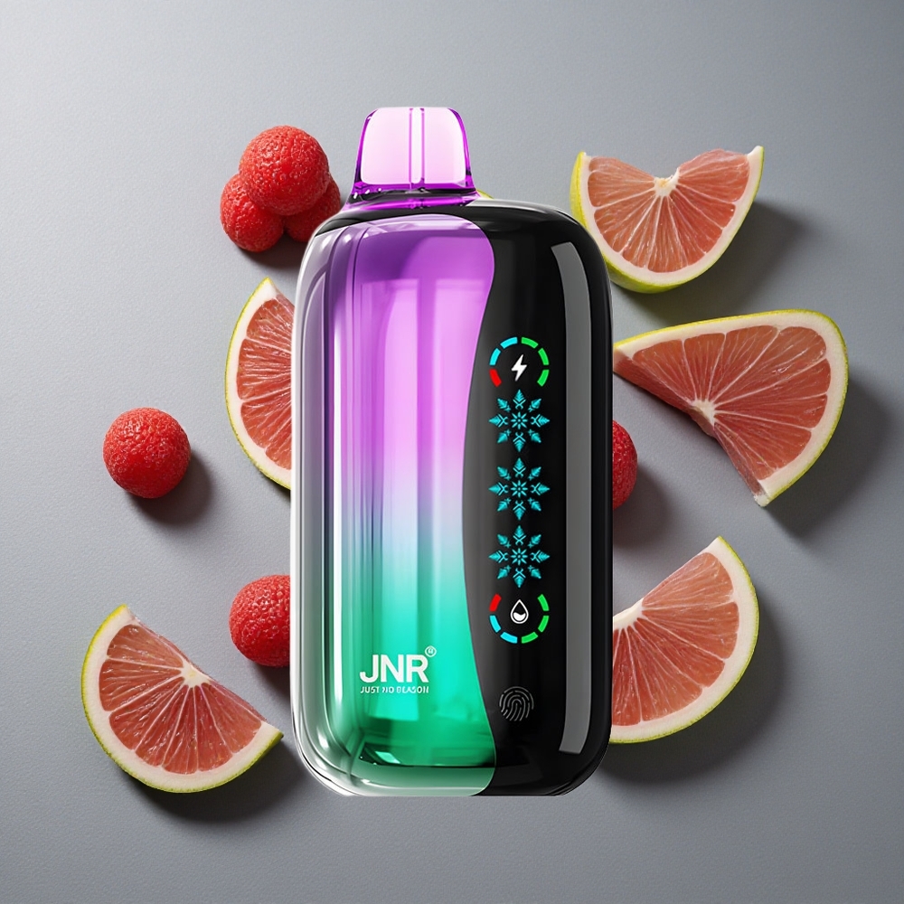 JNR Flex Ice 21000 Puffs Vape de unică folosință Gumele Acru-Cireșe cu 26ml E-lichid