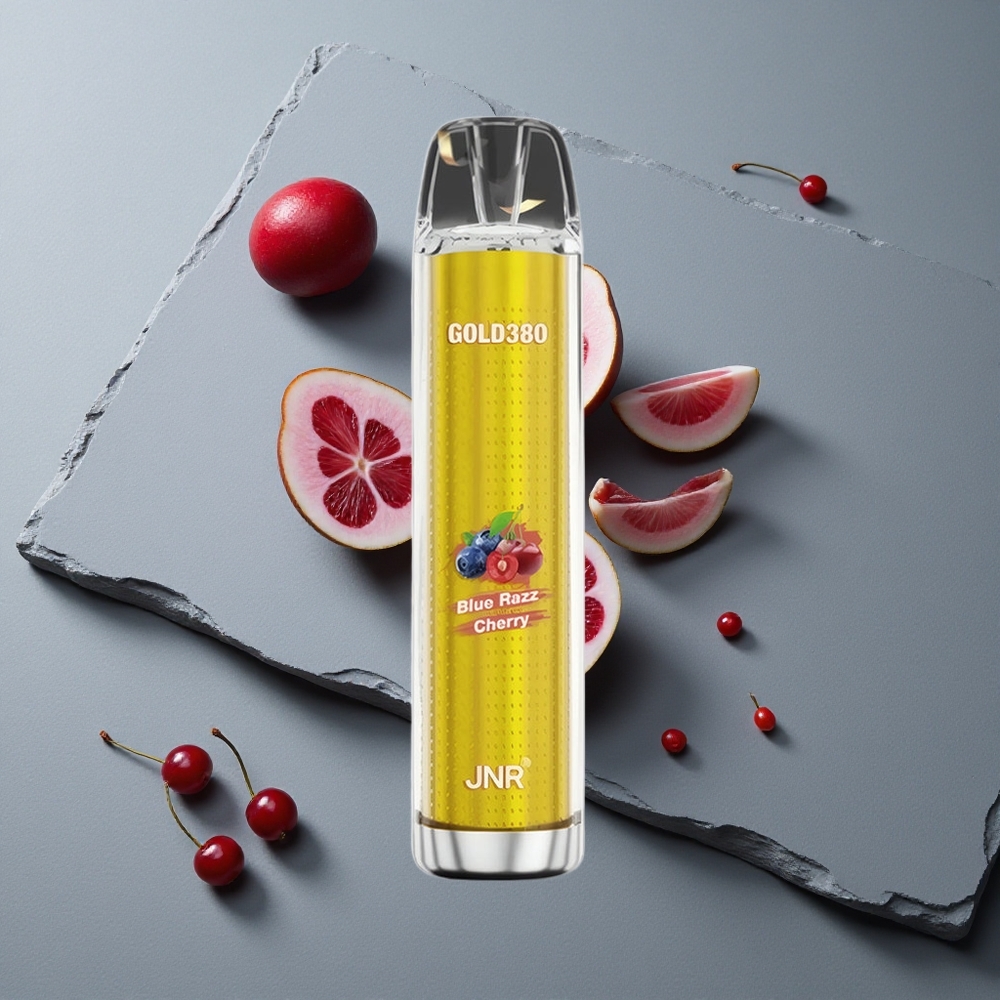 JNR Gold380 6000 Puffs Vape de unică folosință Afine Raze Albastre cu 13ml e-Lichid
