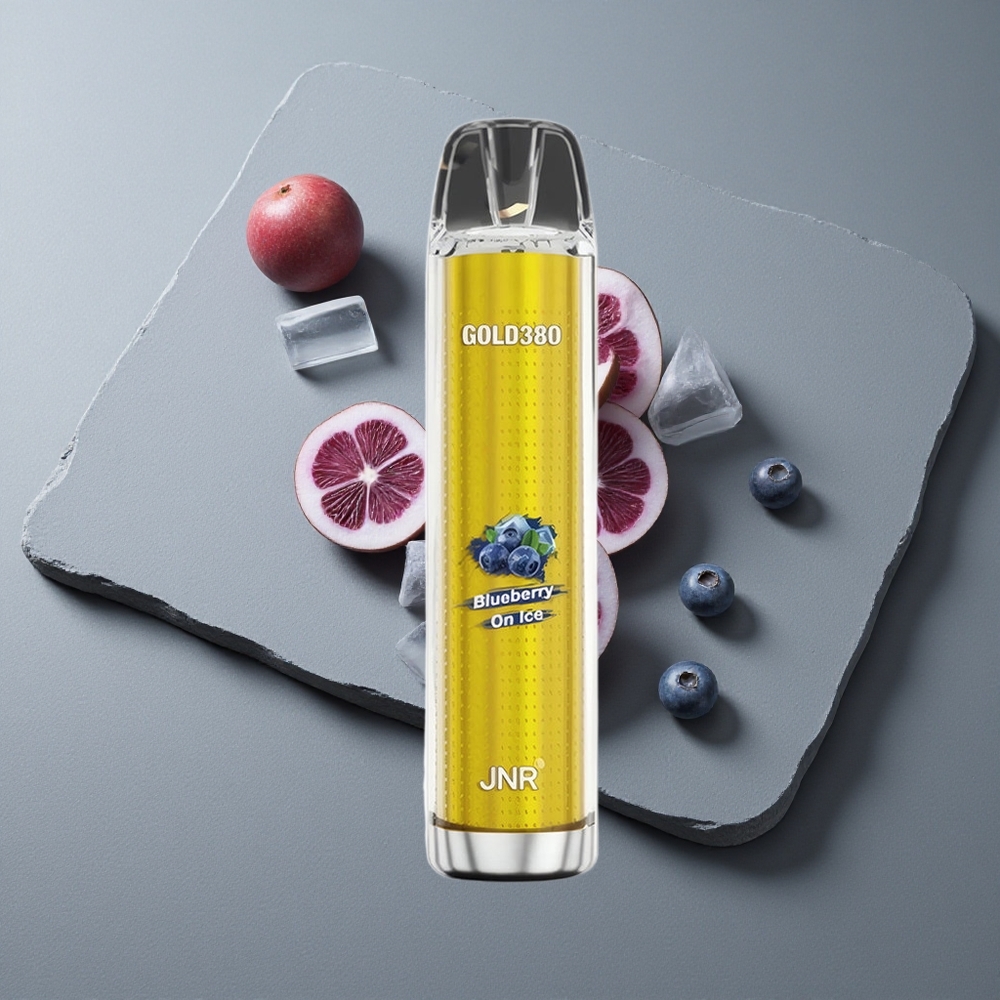 JNR Gold380 6000 Puffs Vape de unică folosință Afine pe Gheață cu 13ml e-Lichid