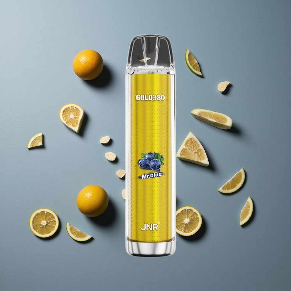 JNR Gold380 6000 Puffs Vape de unică folosință Albastru Domnule 13ml