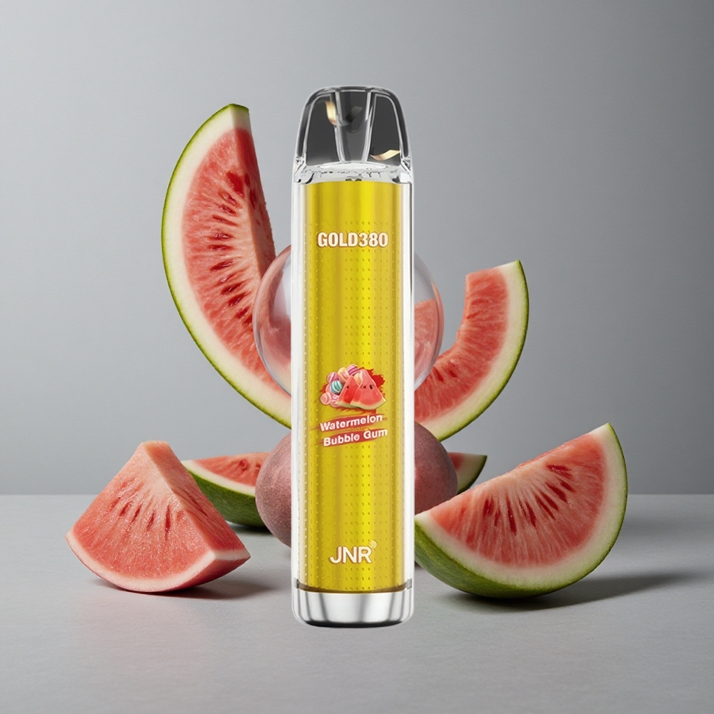 JNR Gold380 6000 Puffs Vape de unică folosință Gumă de balon Pepene
