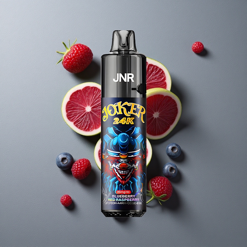 JNR Joker 24K Puffs 2+10ml Reîncărcabil Afine Zmeură Roșie