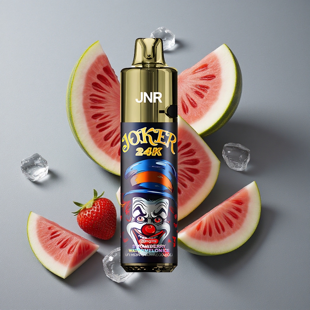 JNR Joker 24K Puffs Capsulă Reîncărcabilă 2+10ml Capsuni Pepene Gheață