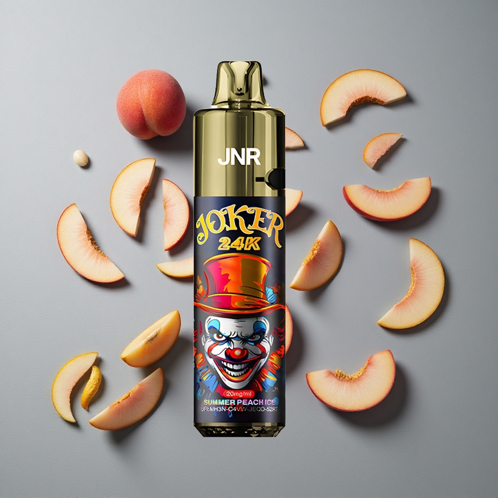 JNR Joker 24K Puffs Țigareta Electronică Dispozabilă piersică de vară gheață cu 24000 de Puffs și 800mAh
