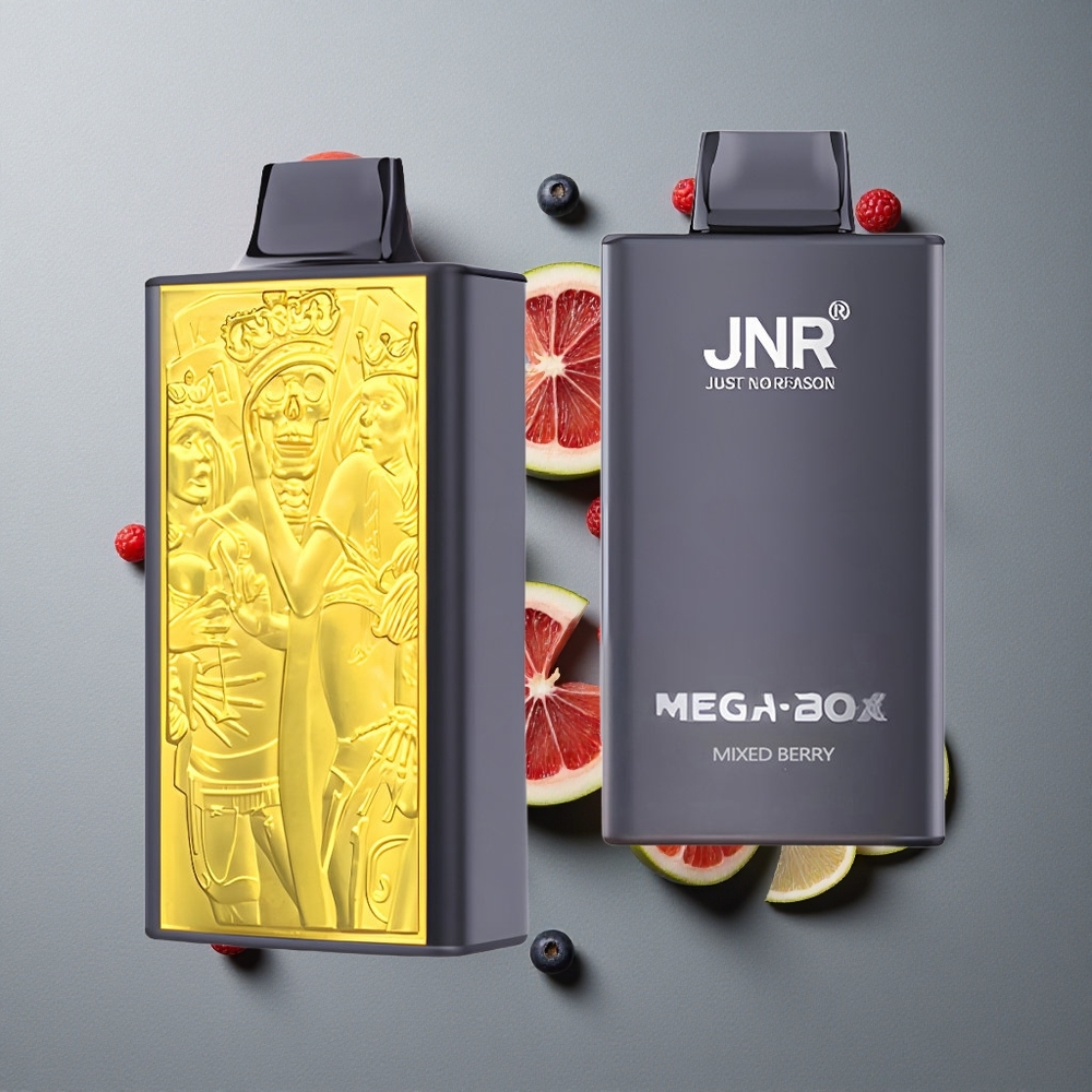 JNR Mega Box 25000 Puffs Bacoabe Mixate & 30ml Capacitate Lichid