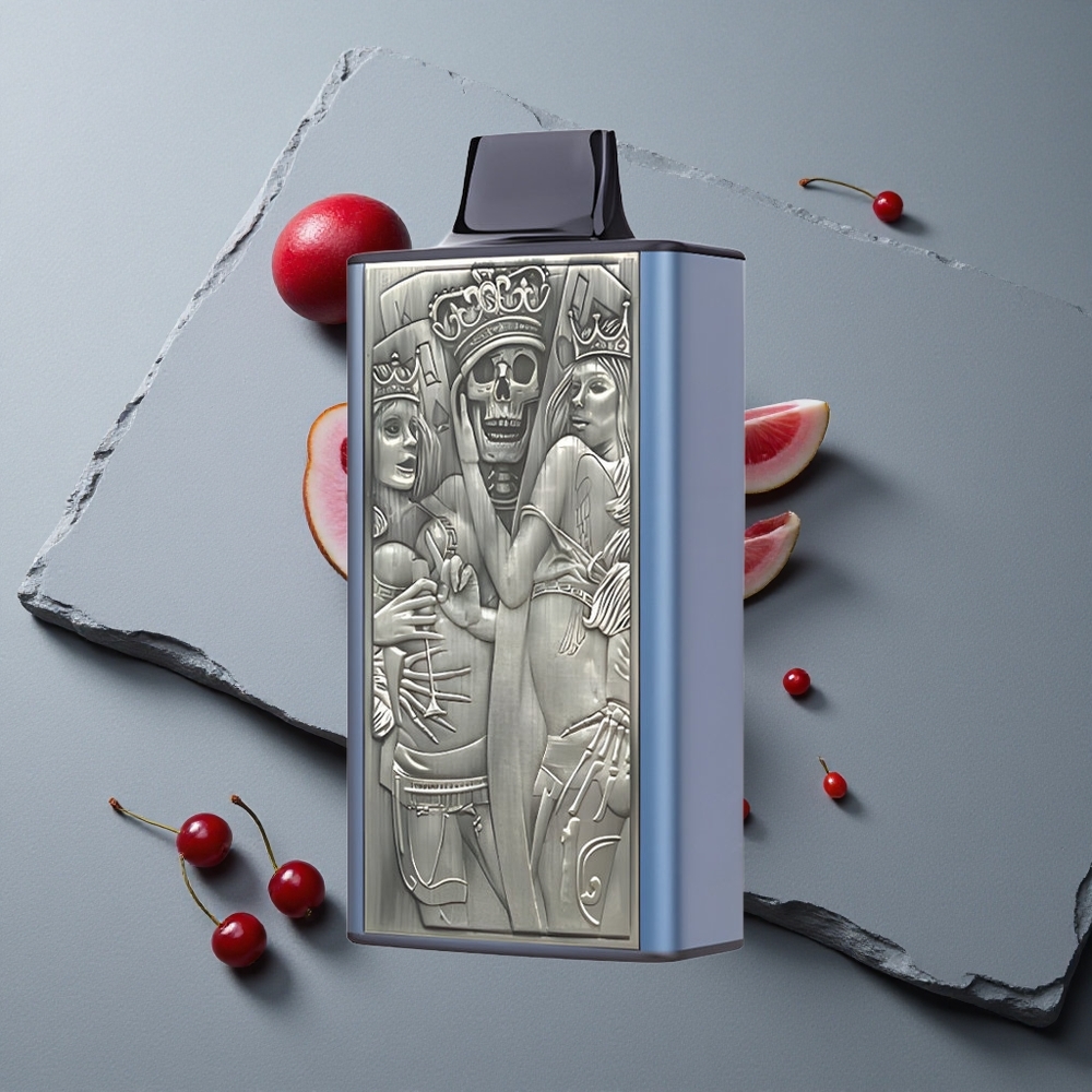JNR Mega Box 25000 Puffs Vape de unică folosință Afine Zmeură Albastre Dual Mesh Coil
