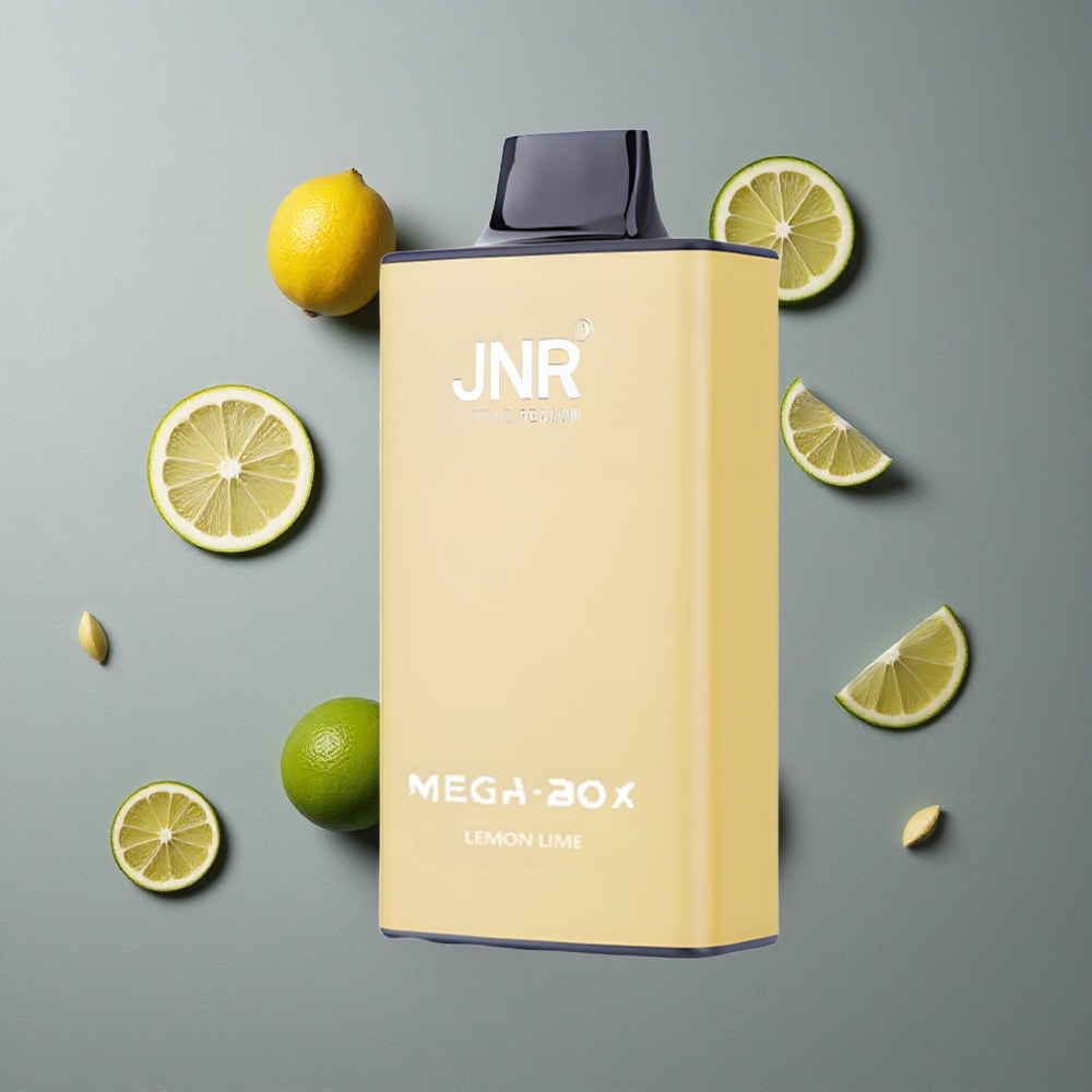JNR Mega Box 25000 Puffs Vape de unică folosință Lămâie & Lime cu 30ml E-lichid