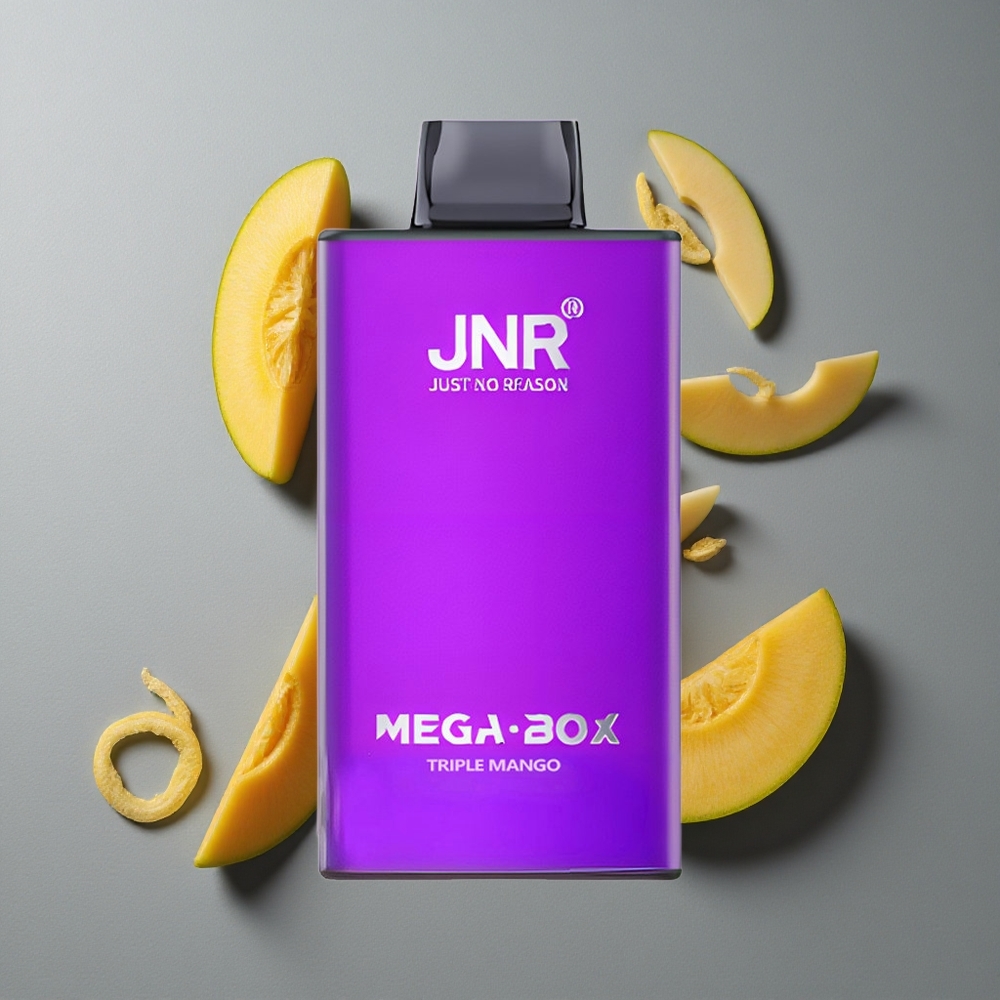 JNR Mega Box 25000 Puffs Vape de unică folosință Triple Mango 30ml