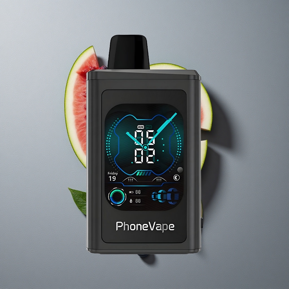 JNR PhoneVape 30000 Puffs Afine Pepene Verde Baterie Reîncărcabilă 850mAh