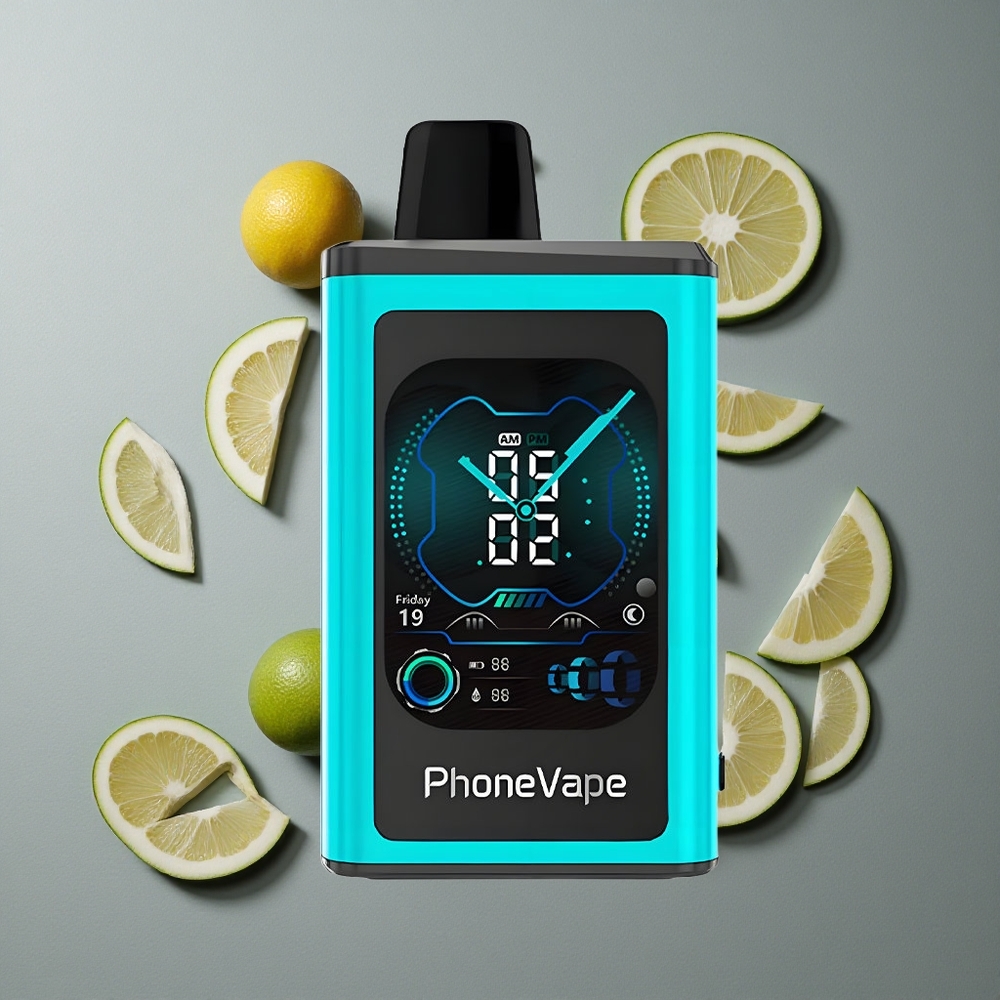 JNR PhoneVape 30000 pufăruri Mentă Miami Baterie Reîncărcabilă 850mAh Tip-C