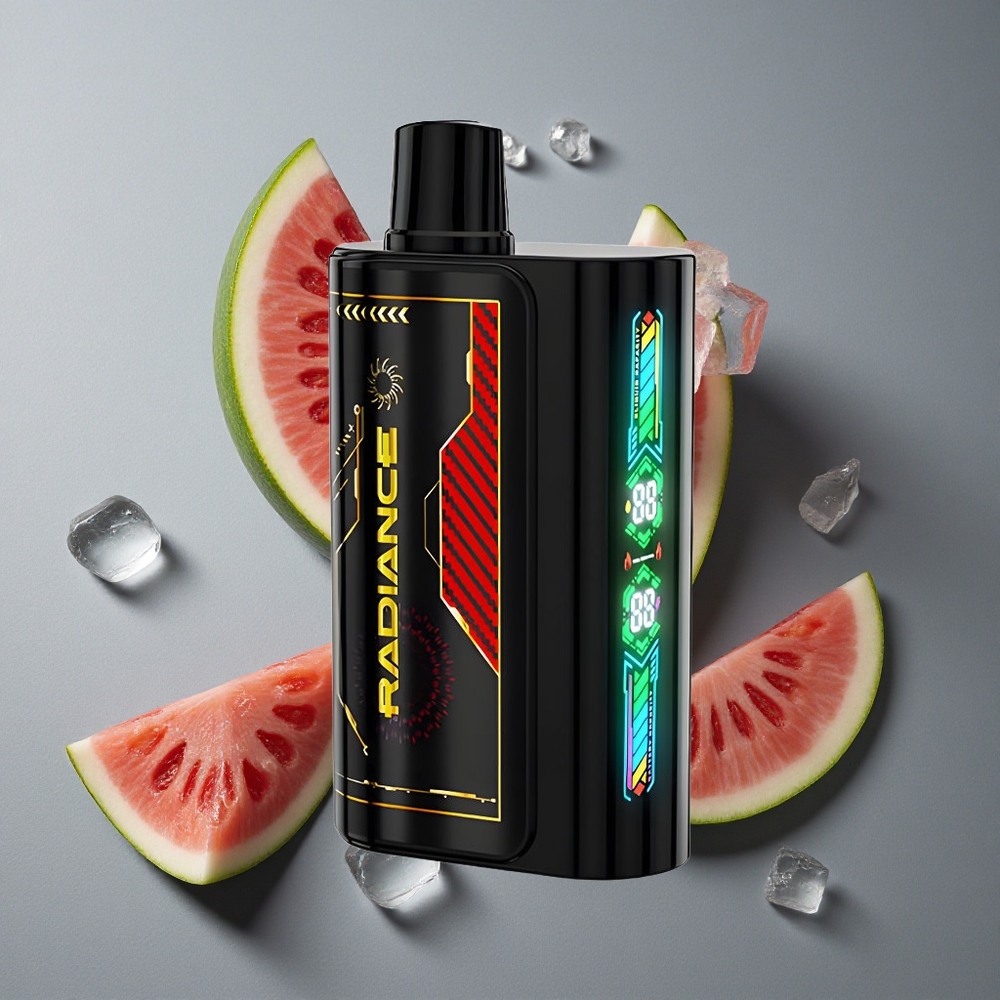 JNR Radiance 31000 Puffs Țigaretă Electronică Disposable Porturi Dual Mesh Coil Aroma Pepene Gheață