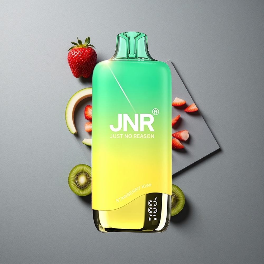 JNR Rainbow 10500 Puffs Vape Disposable Capsa de fructe de pădure și kiwi cu 18ml rezervor lichid