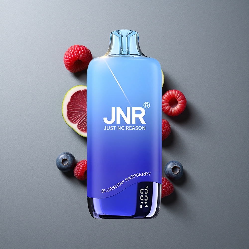 JNR Rainbow 10500 Puffs Vape de unică folosință Afine Zmeură cu 18ml Rezervor e-Lichid