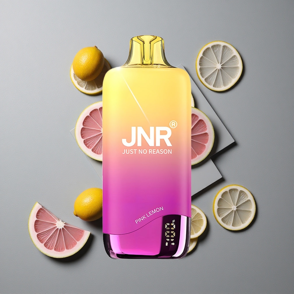 JNR Rainbow 10500 Puffs Vape de unică folosință Lămâie Roz cu Baterie 600mAh