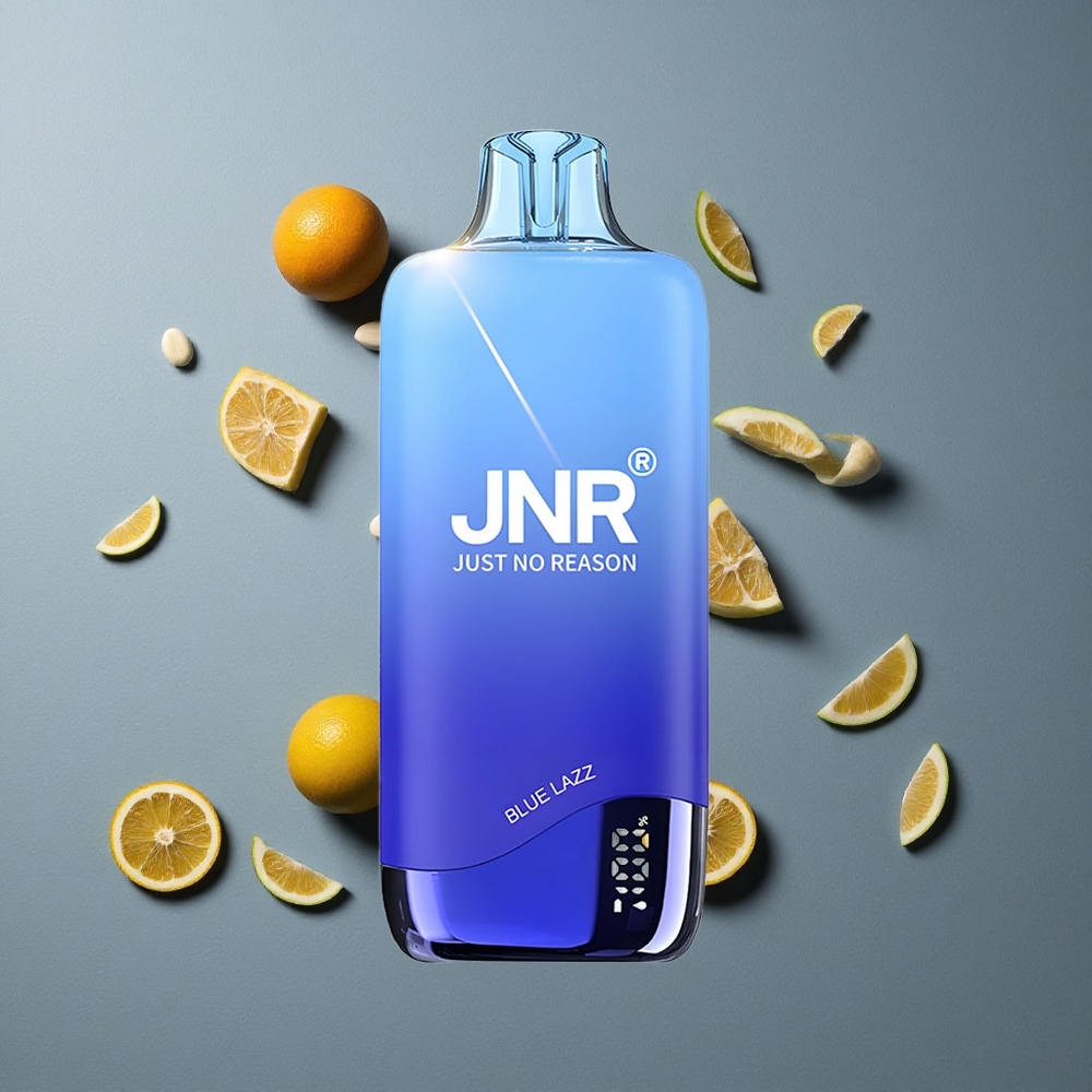 JNR Rainbow 10500 Puffs Vape de unică folosință Lazz Albastru cu 18ml Rezervor