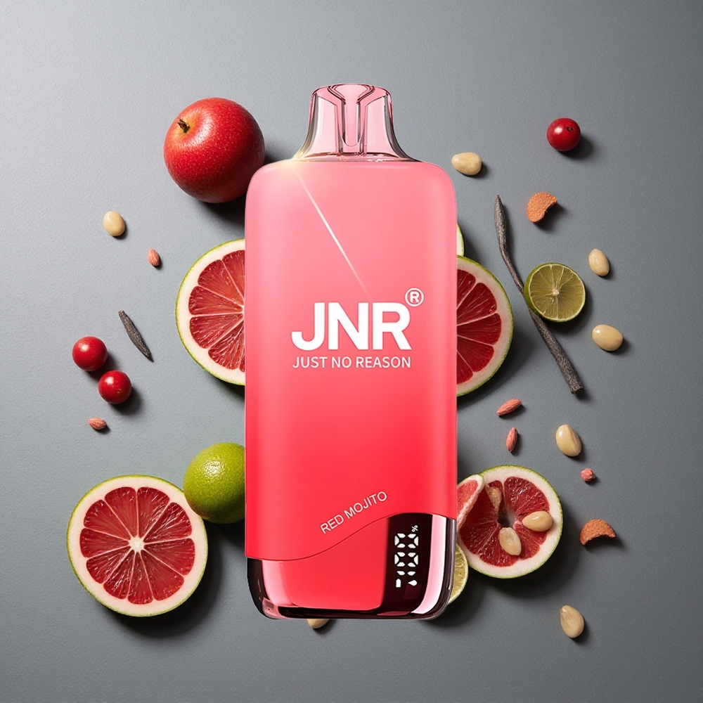 JNR Rainbow 10500 Puffs Vape de unică folosință Red Mojito cu 18ml Rezervor e-Lichid