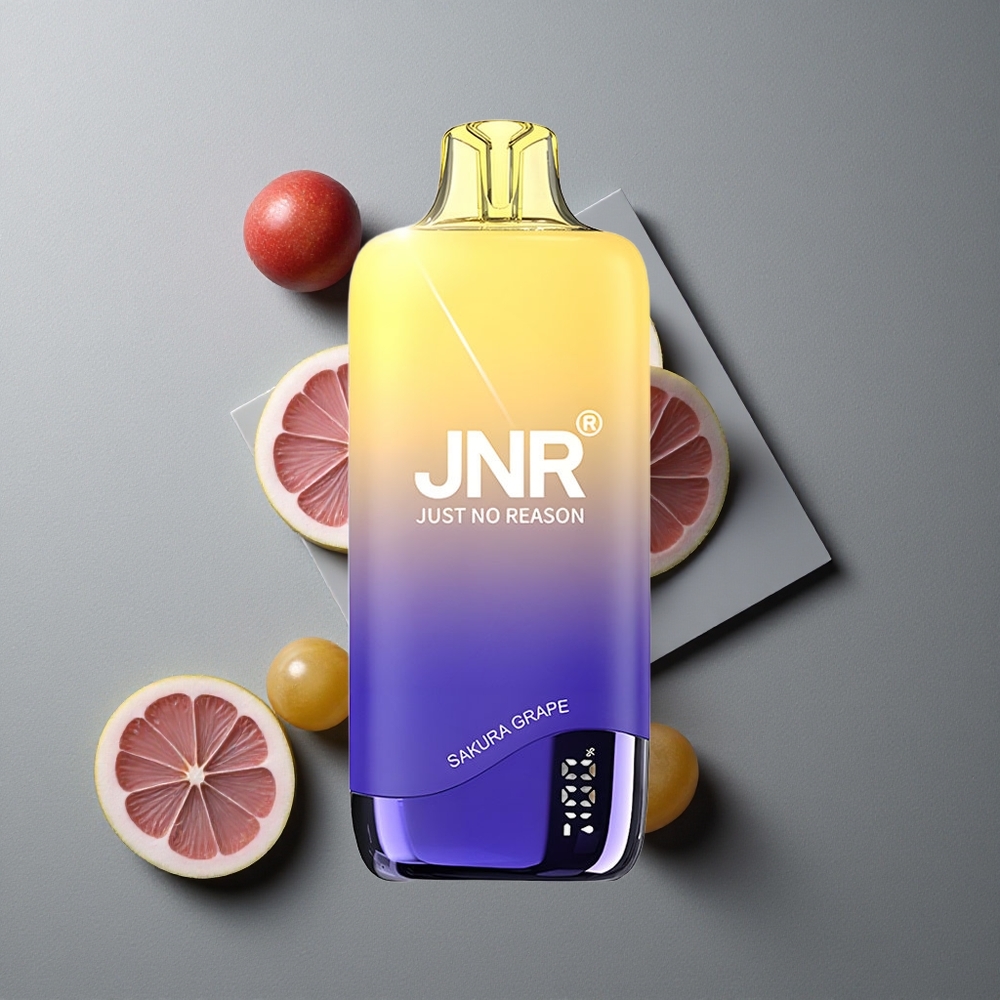 JNR Rainbow 10500 Puffs Vape de unică folosință Sakura Strugure cu 18ml Rezervor și 0.8ohm Mesh Coil