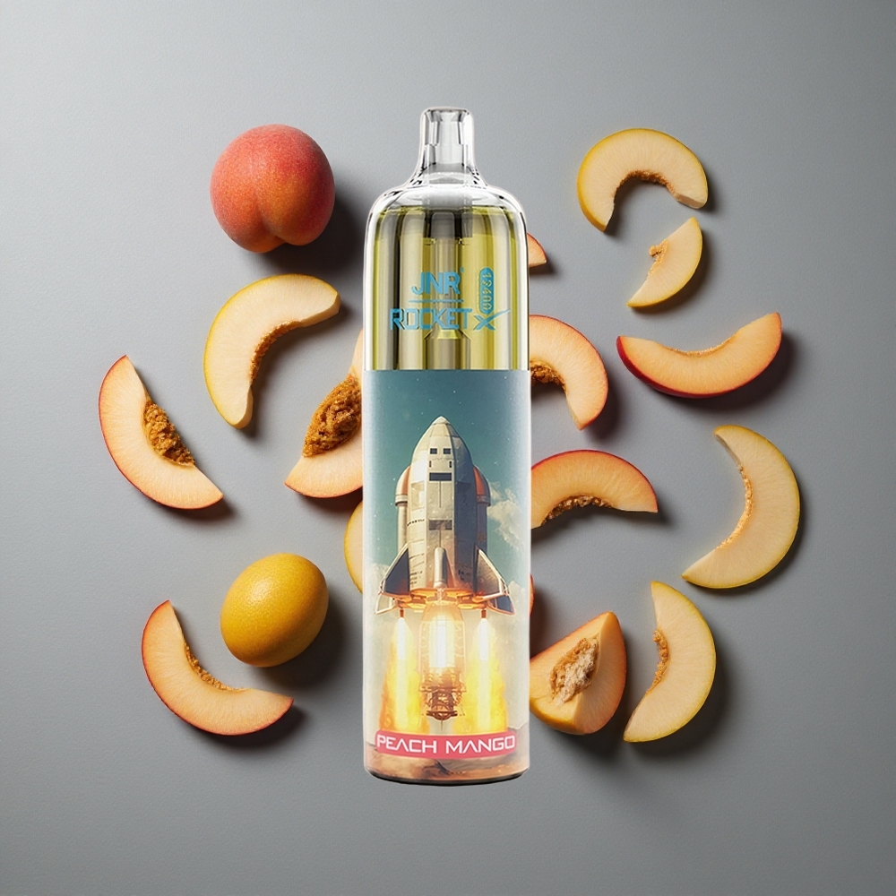 JNR Rocket-X 12400 Puffs Piersică Mango cu Baterie 850mAh