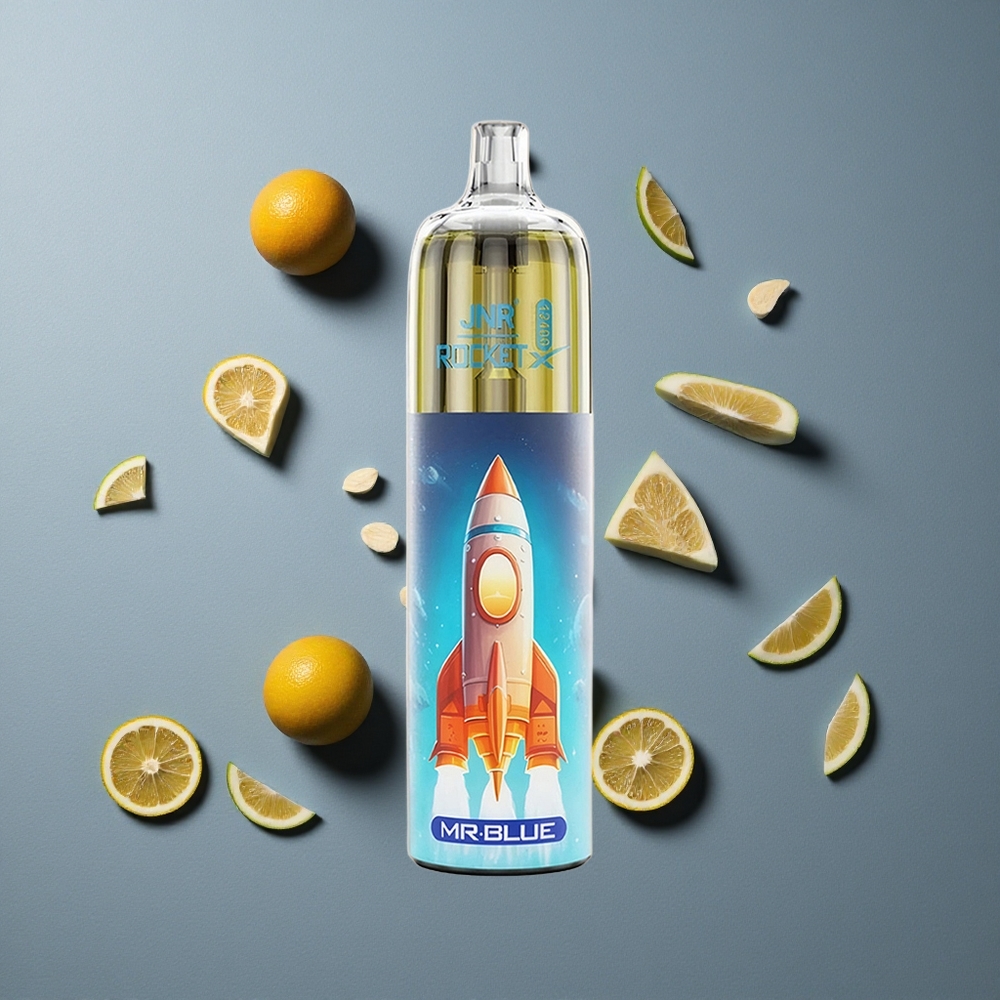 JNR Rocket-X 12400 Puffs Vape de unică folosință Albastru cu Încărcare Rapidă Type-C și 850mAh