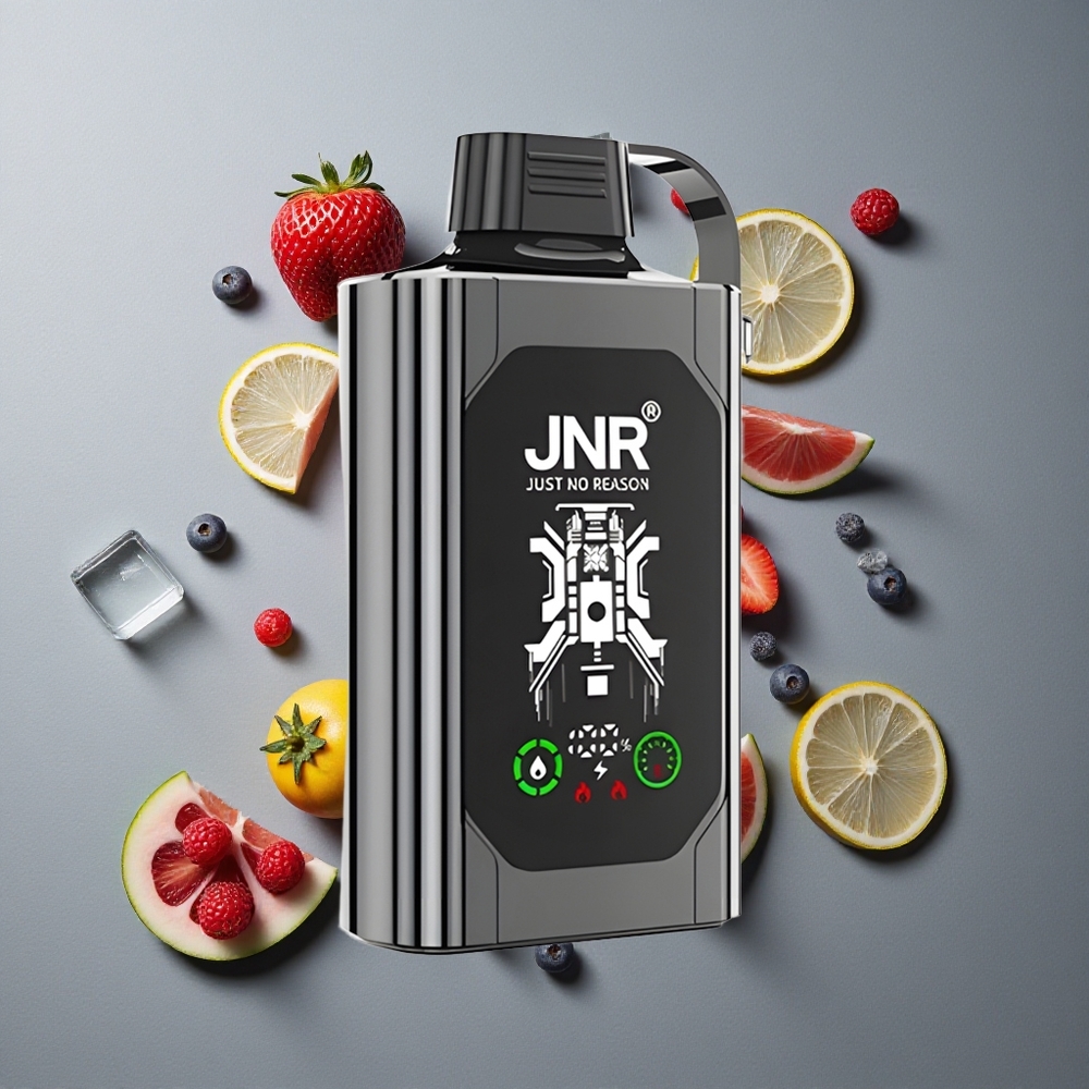 JNR Shisha Hookah Box 20500 Puffs Afișaj HD Mixed Berry Ice
