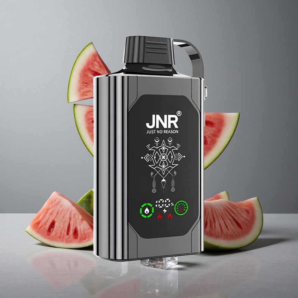 JNR Shisha Hookah Box 20500 Puffs Afine Gheață cu Ecran HD și Încărcare Rapidă Type-C