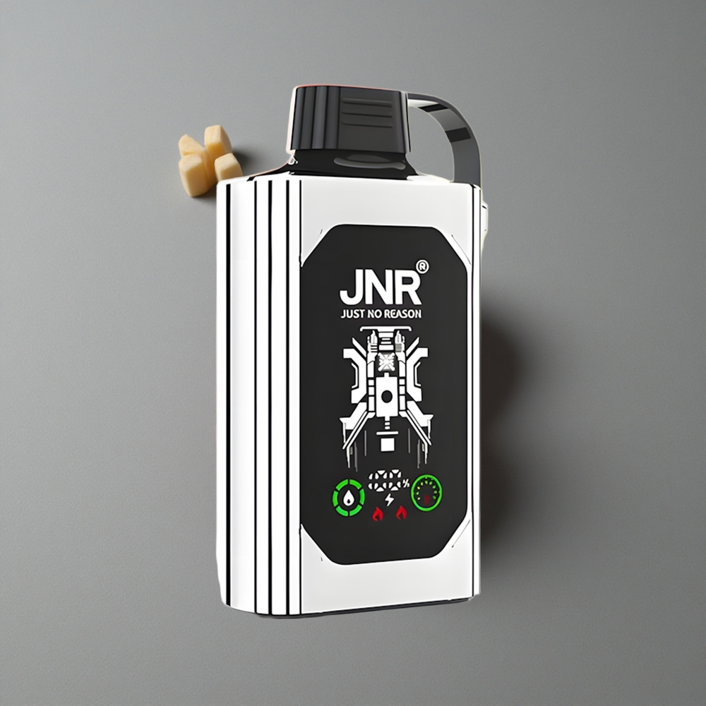 JNR Shisha Hookah Box 20500 Puffs Afumătură Dublă Măr cu Afișaj HD și Încărcare Rapidă Type-C