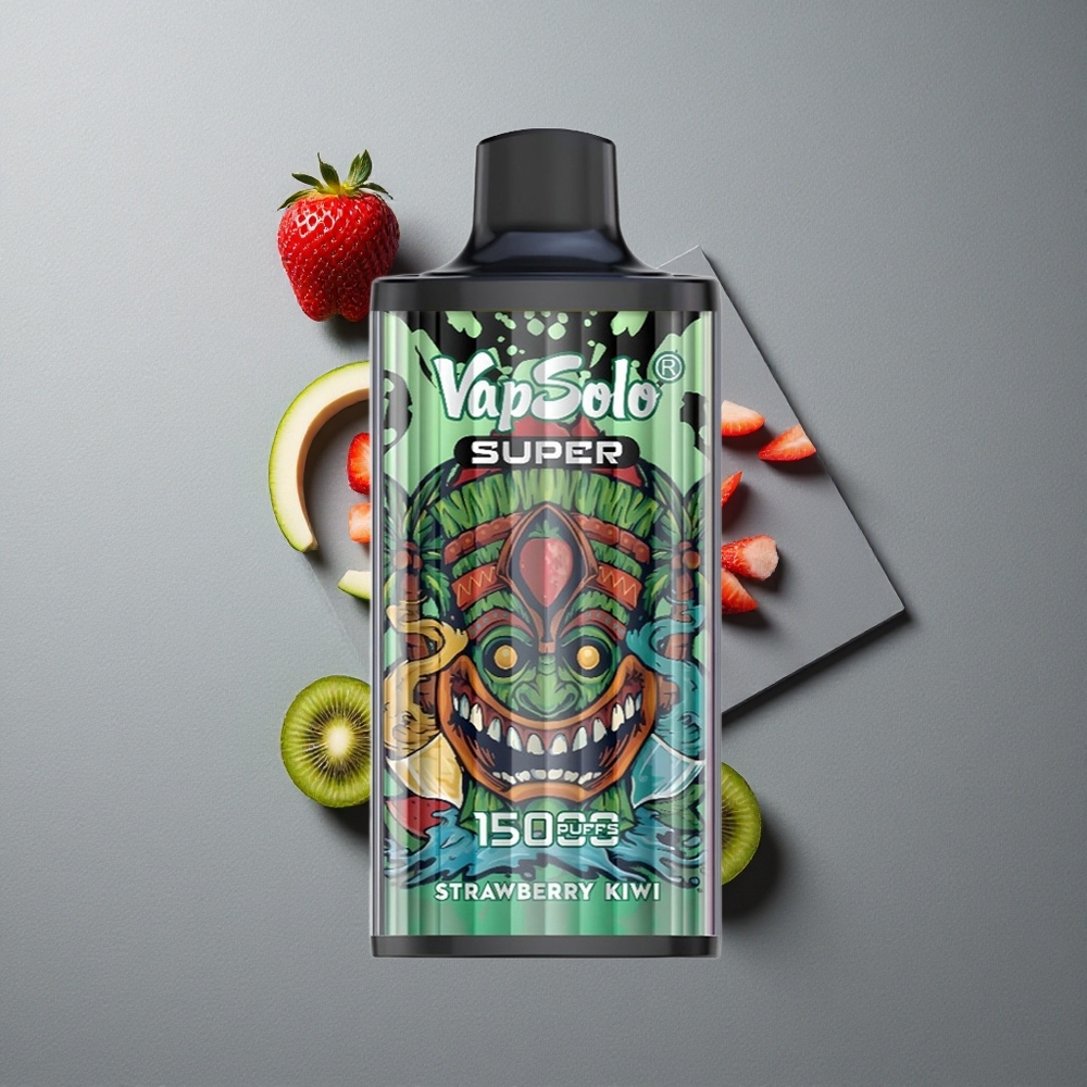 Vapsolo Super 15000 Puffs Capsa de Vape Capsuni Kiwi 40ml E-Lichid Vapsolo Super 15000 Puffs Capsa de Vape Capsuni Kiwi 40ml E-Lichid