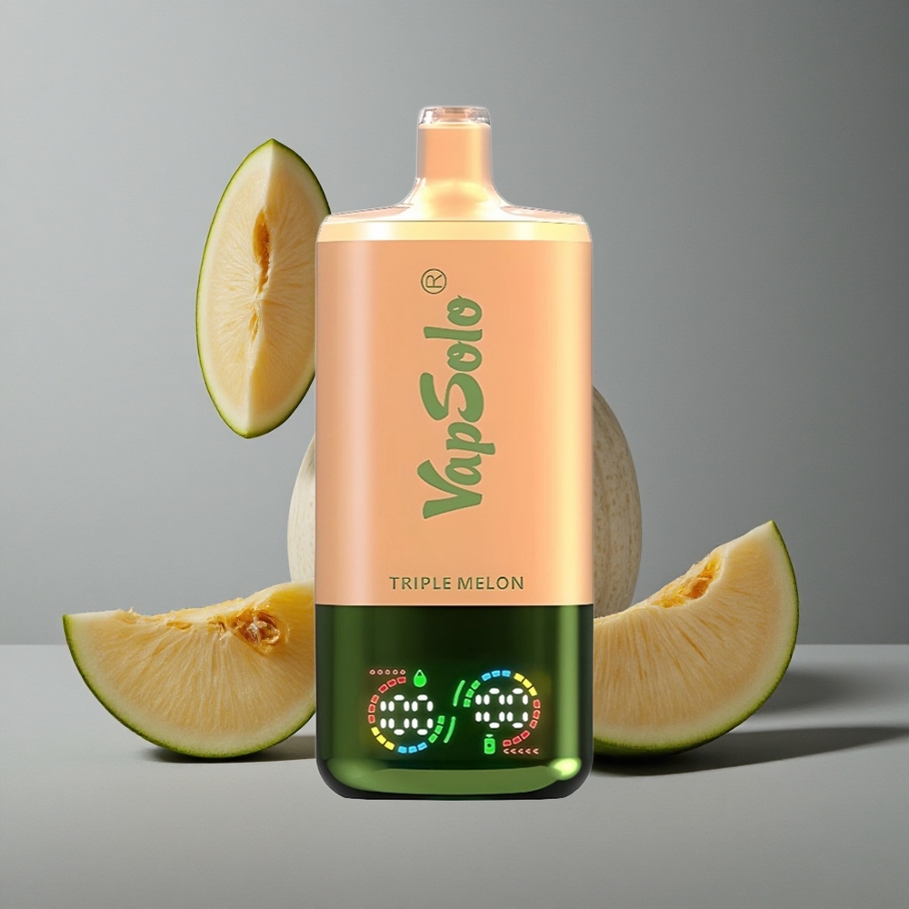 VapSolo Triple 30000 Puffs Aroma Triple Pepene cu Port Type-C și 40ml E-Lichid VapSolo Triple 30000 Puffs Aroma Triple Pepene cu Port Type-C și 40ml E-Lichid