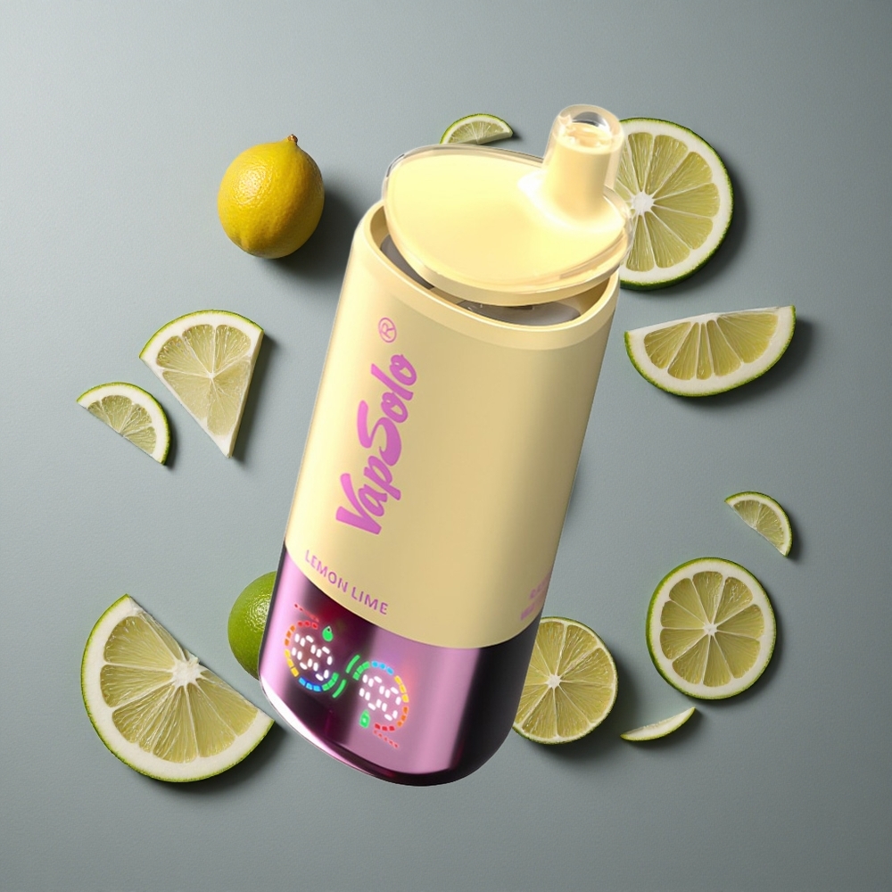 VapSolo Triple 30000 Puffs Port USB-C Lime Lamâie 40ml