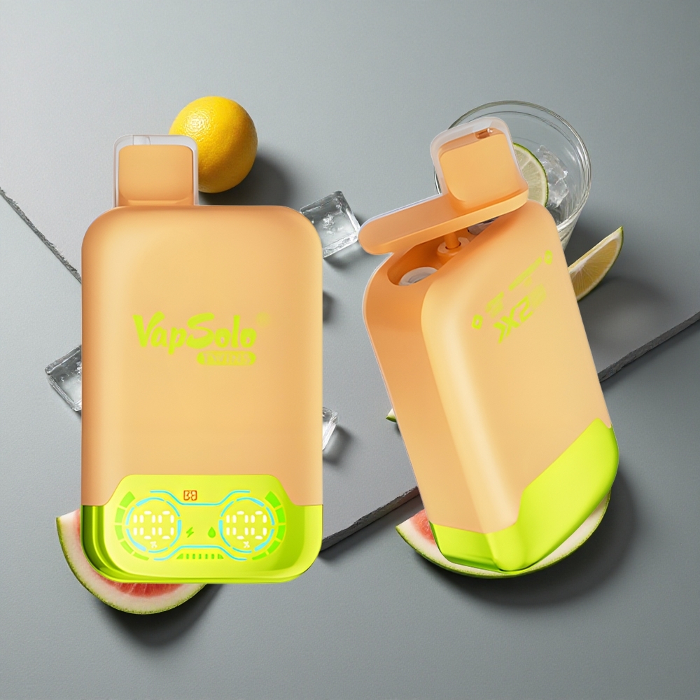 Vapsolo Twins 20000 Puffs Lămâie Lime & Pepene Ghețuș 40ml Port Type-C Vapsolo Twins 20000 Puffs Lămâie Lime & Pepene Ghețuș 40ml Port Type-C