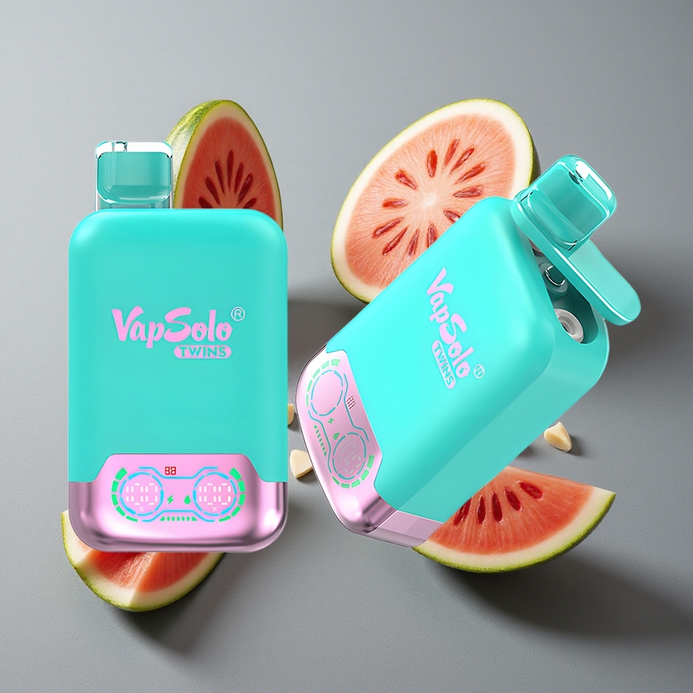 Vapsolo Twins 20000 Puffs Triple Pepene Galben & Pepene Roșu Port Type-C Vapsolo Twins 20000 Puffs Triple Pepene Galben & Pepene Roșu Port Type-C