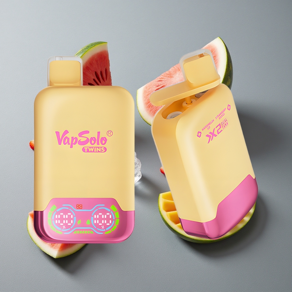 Vapsolo Twins 20000 Puffs Tutti-Frutti Gheață și Mango Căpșuni 40ml Tip-C Vapsolo Twins 20000 Puffs Tutti-Frutti Gheață și Mango Căpșuni 40ml Tip-C