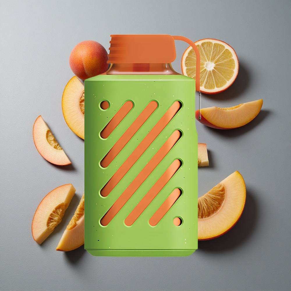 VOZOL GEAR 10000 Piersică Mango Pepene Galben cu 10000 de fumuri și 20 ml lichid VOZOL GEAR 10000 Piersică Mango Pepene Galben cu 10000 de fumuri și 20 ml lichid