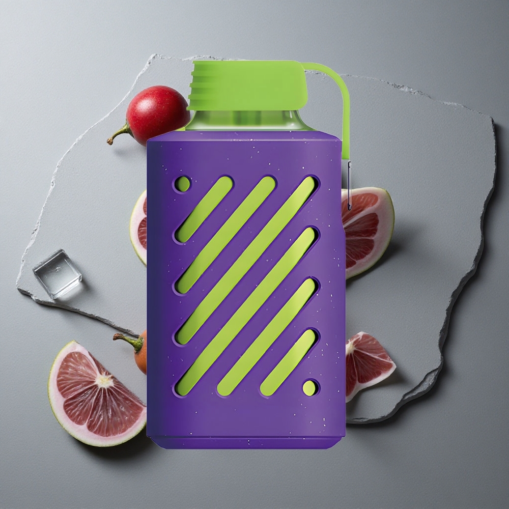 VOZOL GEAR 10000 Vape de unică folosință Gheață de Struguri cu 10000 de Puffs și 20 ml Capacitate de Lichid