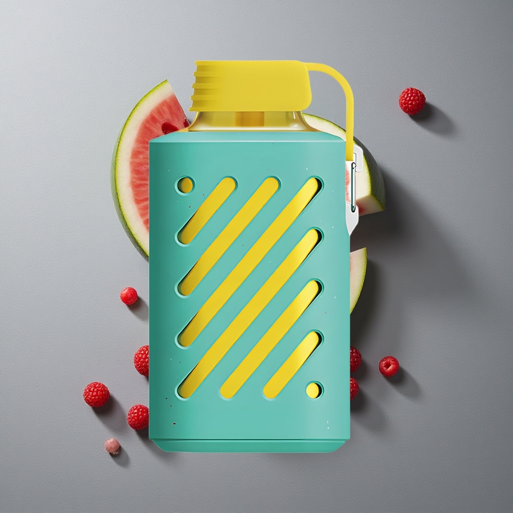 VOZOL GEAR 10000 Zmeură Pepene Verde 10000 de fumuri 30 de arome