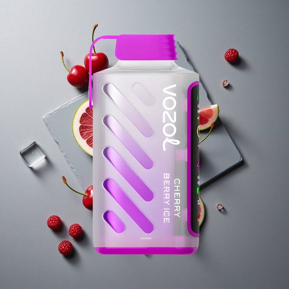 VOZOL Gear Power 20000 Puffs Afine Cireșă Gheață cu Tehnologia S.i.L.C. Tech