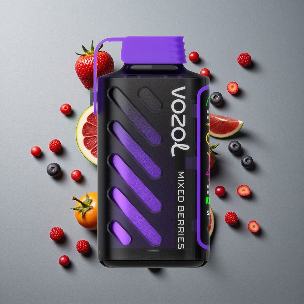 VOZOL Gear Power 20000 Puffs Coil Dual Mesh Aroma Mix de Fructe de Pădure