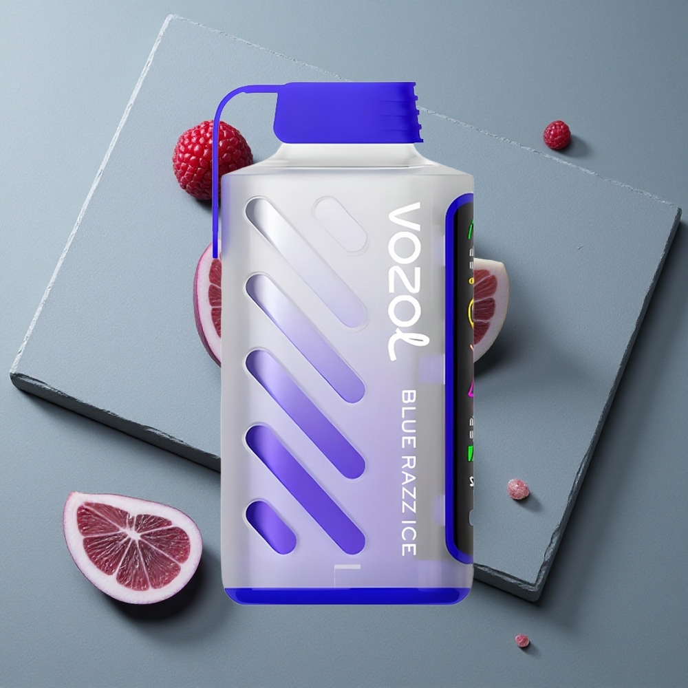 VOZOL Gear Power 20000 Puffs Dual Mesh Coil Afinează Gheață Albastră