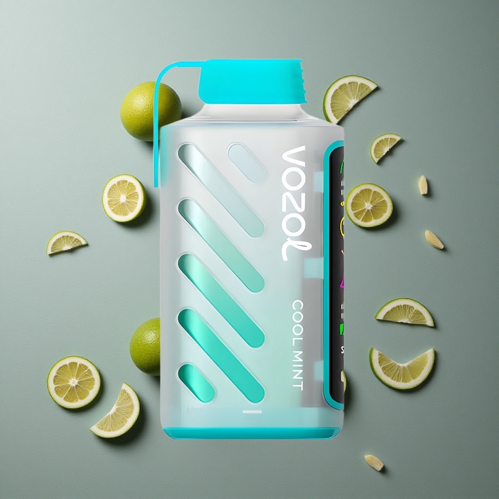 VOZOL Gear Power 20000 Puffs Mentă Răcoritoare cu Tehnologia S.i.L.C. Tech și Dual Mesh Coil