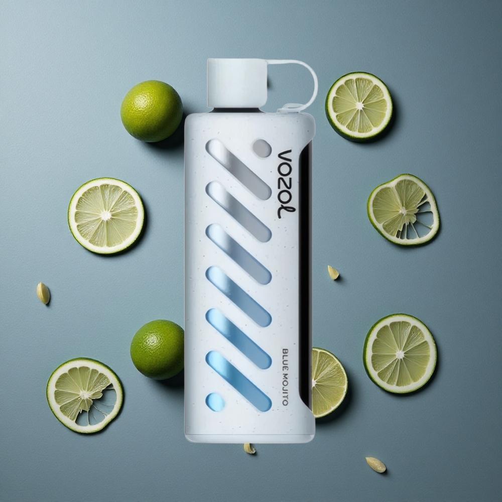 VOZOL Gear Shisha 25000 Puffs Aromă: 30 de Arome Delicioase Battery: 1000mAh Vape de unică folosință Blue Mojito