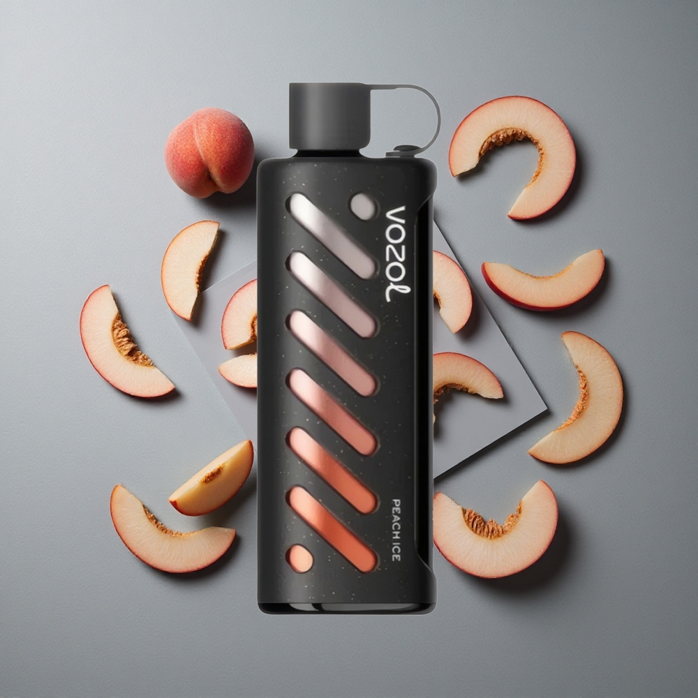 VOZOL Gear Shisha 25000 Puffs Capsule Dual Mesh Gust Pescară Gheață