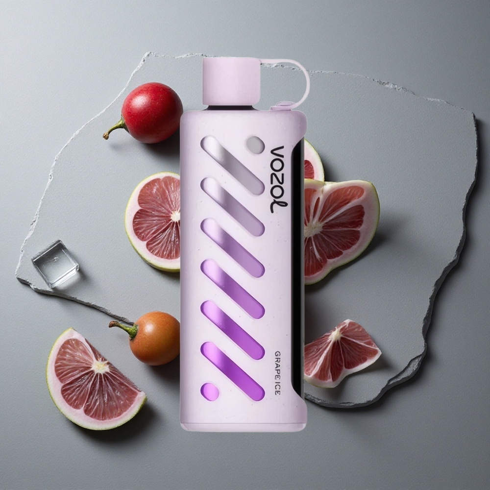 VOZOL Gear Shisha 25000 Puffs Gheață de Struguri cu 30 de Arome și Tehnologia S.i.L.C