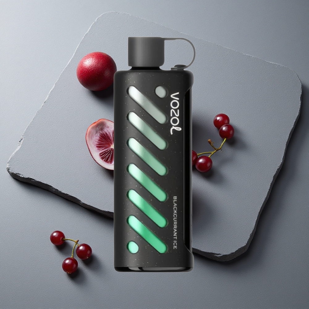 VOZOL Gear Shisha 25000 Puffs Glaze Zmeură Gheață cu Tehnologia S.i.L.C Tech