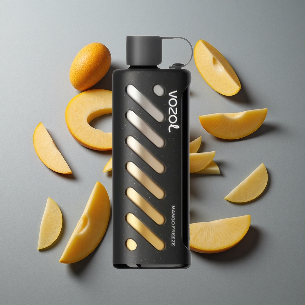 VOZOL Gear Shisha 25000 Puffs Mango Înghețat cu 30 de Arome Delicioase și S.i.L.C Tech