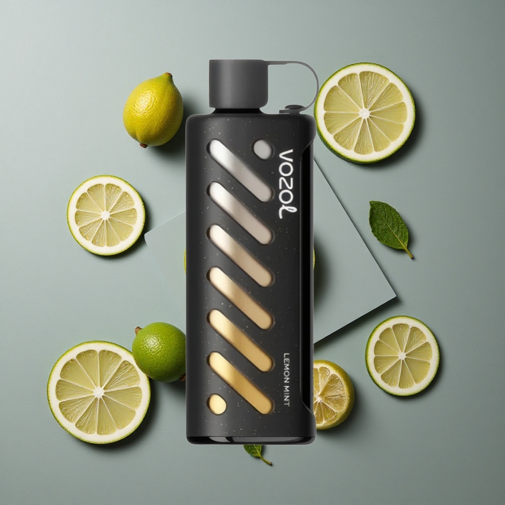VOZOL Gear Shisha 25000 Puffs Mentă Lămâie cu 30 de Arome și S.i.L.C Tech