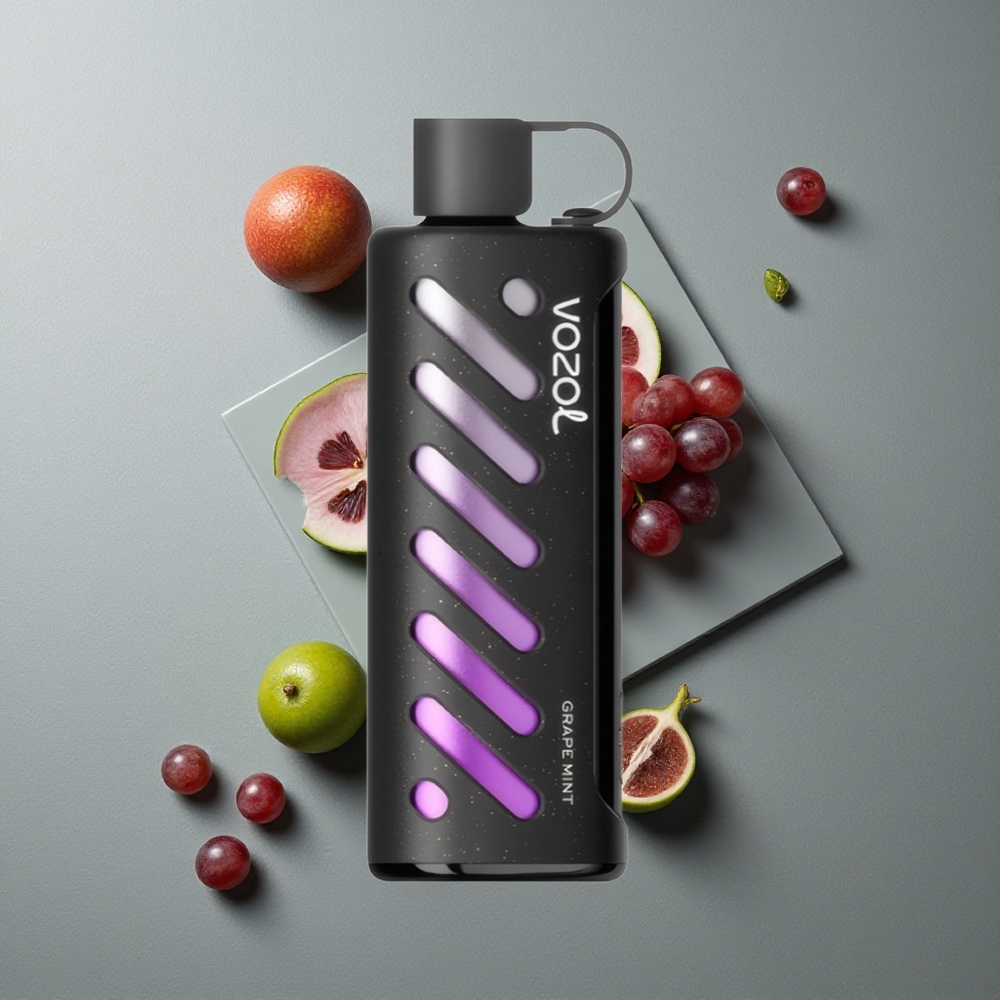 VOZOL Gear Shisha 25000 Puffs Mentă Struguri cu S.i.L.C Tech