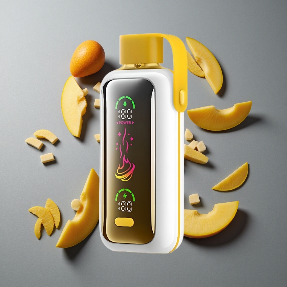 VOZOL Star 20000 Puffs Ecigator Dispozabil Mango Gheață cu Ecran HD Oglindă 2.2" VOZOL Star 20000 Puffs Ecigator Dispozabil Mango Gheață cu Ecran HD Oglindă 2.2"