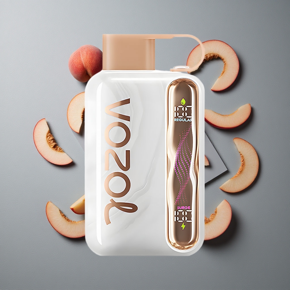 VOZOL STAR 40000 Puffs Dispozabil Vape Fruct de Piersică Gheață cu 1000mAh și Port Type-C VOZOL STAR 40000 Puffs Dispozabil Vape Fruct de Piersică Gheață cu 1000mAh și Port Type-C