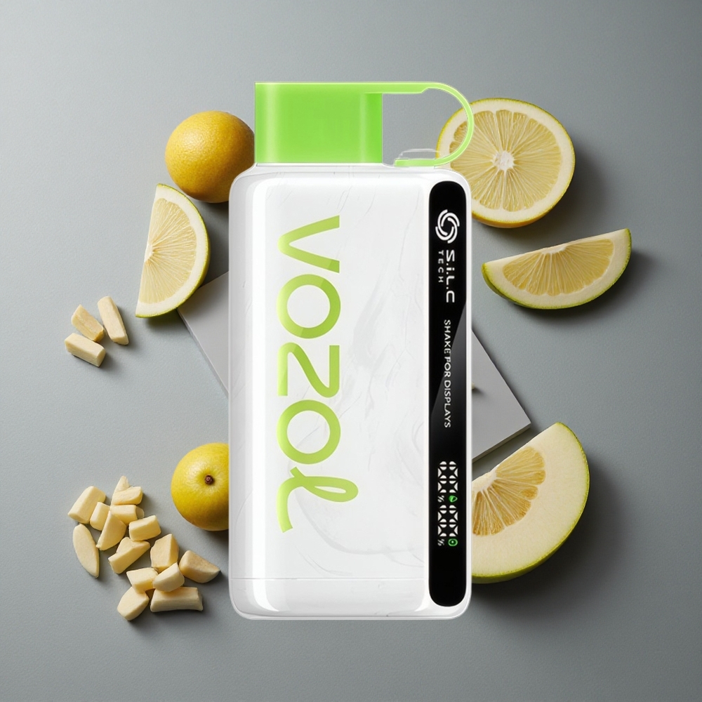 VOZOL STAR 9000/12000 Vape de unică folosință Măr Acru Înghețat cu Încărcare 30% Mai Rapidă