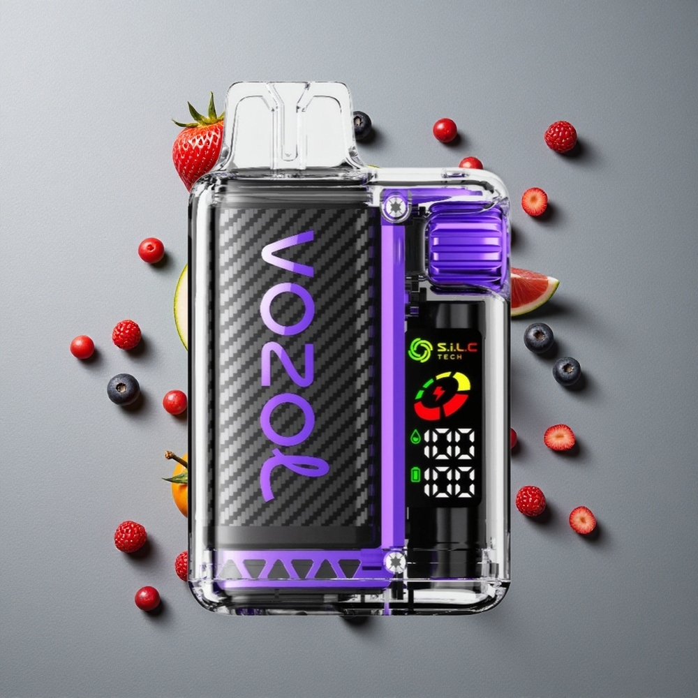 VOZOL Vista 20000 Puffs Reîncărcabil Coil Dual Mesh S.i.L.C Tech Mix de Fructe de Pădure VOZOL Vista 20000 Puffs Reîncărcabil Coil Dual Mesh S.i.L.C Tech Mix de Fructe de Pădure